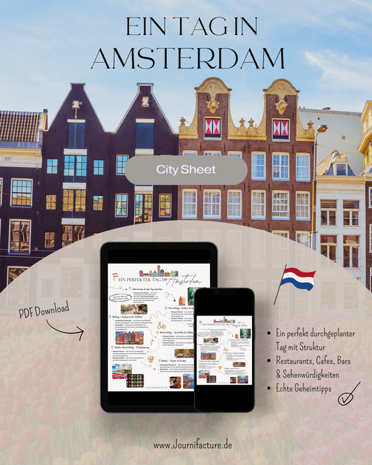 Ein Perfekter Tag in Amsterdam - City Sheet